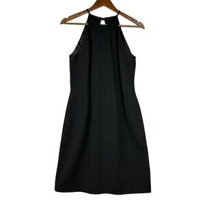 Laundry By Shelli Segal Black Spaghetti Strap Cocktail Dress Women's Size 10